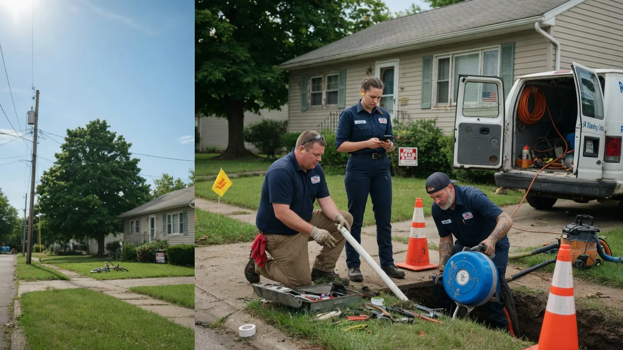 Sewer Line Repair in Daleville, IN near me